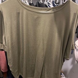 super cute army green shirt